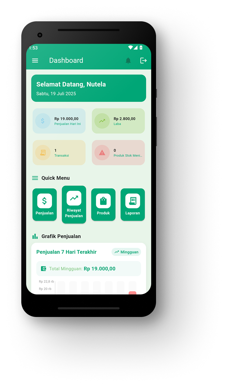 POS RETAIL MOBILE OFFLINE VERSION